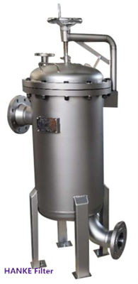 DN300 ステンレス バッグ フィルター ハウジング 5 ミクロンの固体液体分離用フィルター定格